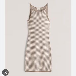 NWT Abercrombie Jacquard knit dress